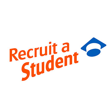 recruit a student logo